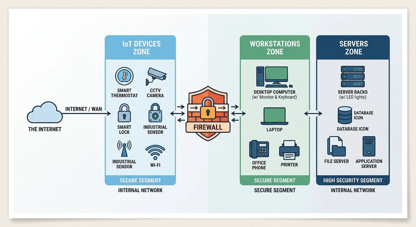 Visual flowchart illustrating decision process for identifying potential phishing email with warning signs and security checkpoints